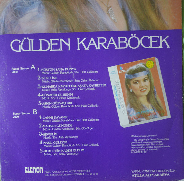 Gülden Karaböcek : Gülden Fırtınası (LP, Album)