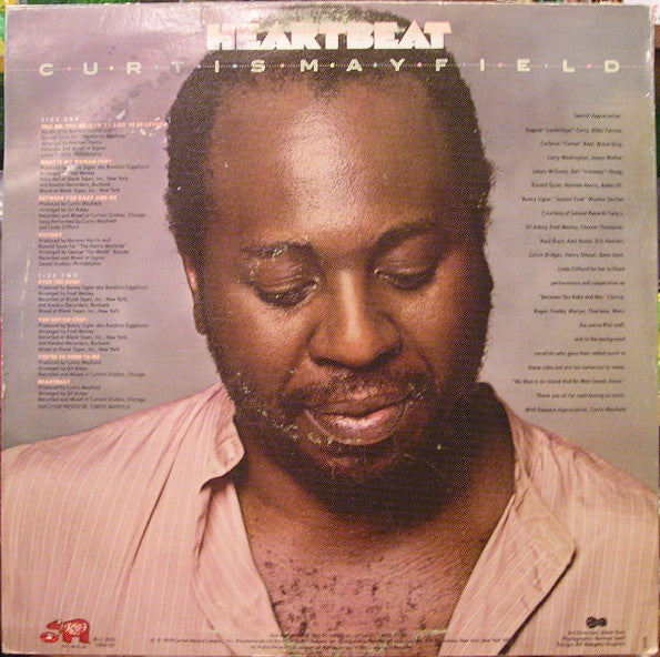 Curtis Mayfield : Heartbeat (LP, Album, 56 )
