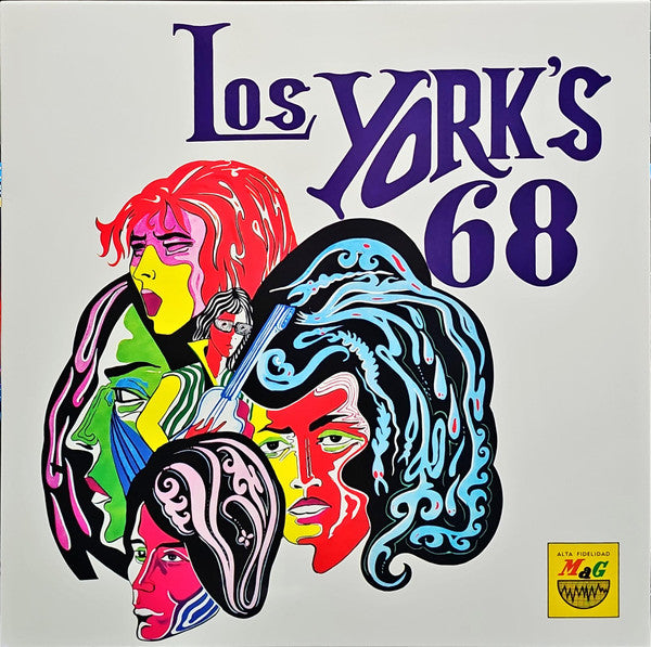 Los York's - 68 (LP, Album, RE)