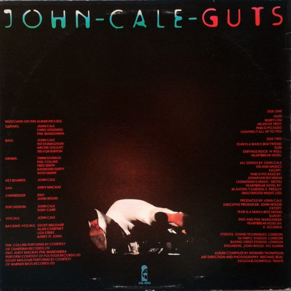 John Cale : Guts (LP, Comp)
