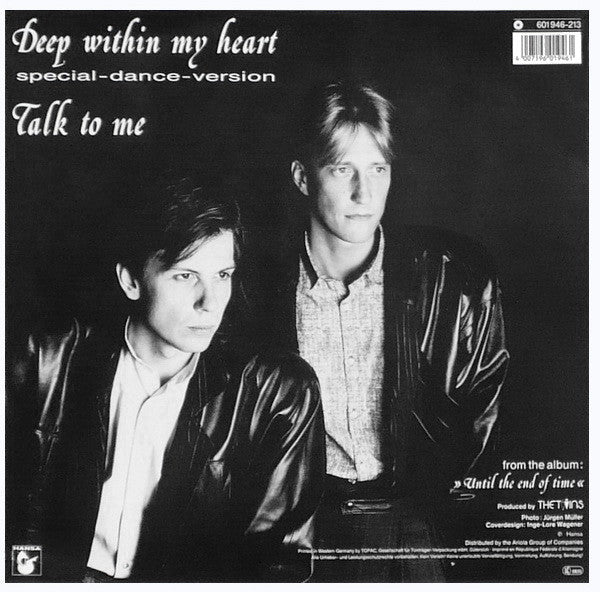 The Twins : Deep Within My Heart (Special-Dance-Version) (12", Maxi)