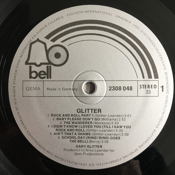 Gary Glitter : Glitter (LP, Album, Non)