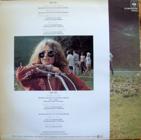 Janis Joplin : Janis Joplin's Greatest Hits (LP, Comp, Club)