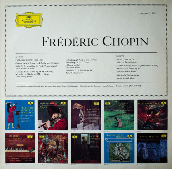 Frédéric Chopin : In Brillanter Interpretation (LP, Comp)