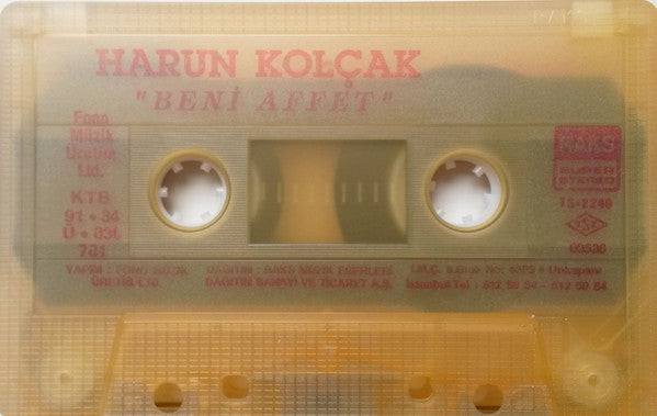 Harun Kolçak : Beni Affet (Cass, Album)