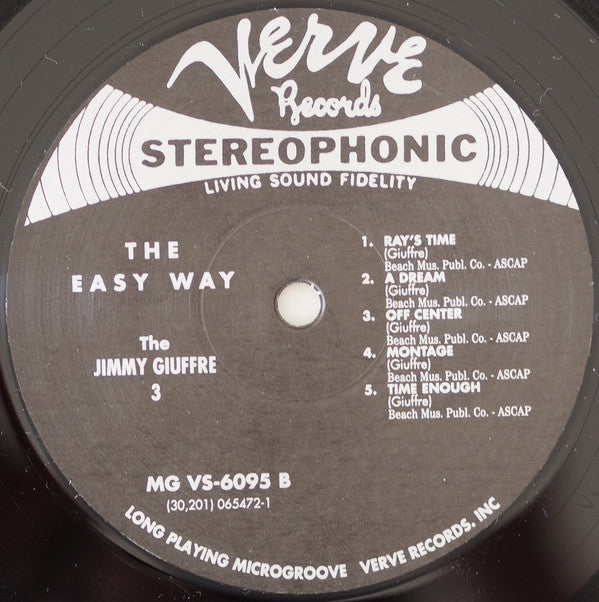 The Jimmy Giuffre Trio : The Easy Way (LP, Album, RE, 180)