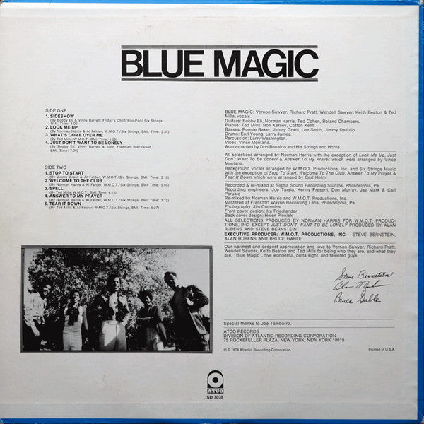 Blue Magic : Blue Magic (LP, Album, MO )