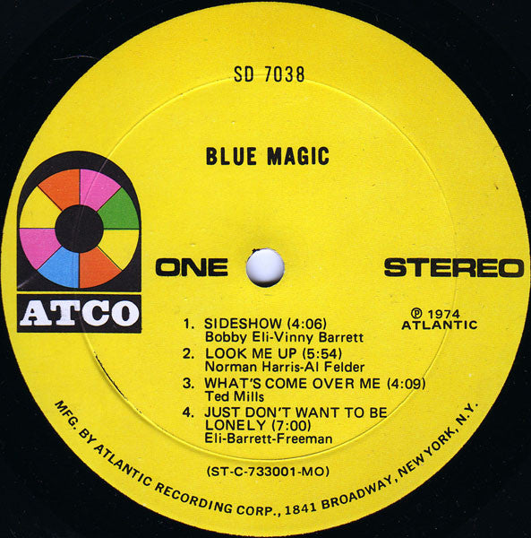 Blue Magic : Blue Magic (LP, Album, MO )