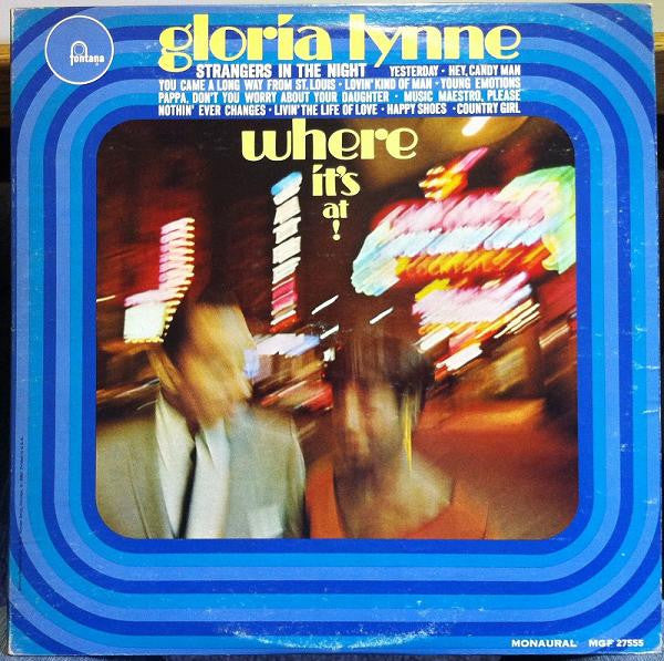 Gloria Lynne : Where It's At! (LP, Album, Mono)