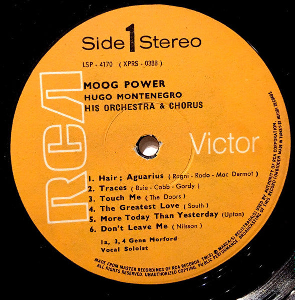 Hugo Montenegro : Moog Power (LP, Album)