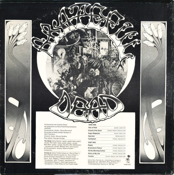 The Grateful Dead : American Beauty (LP, Album, RP, Glo)