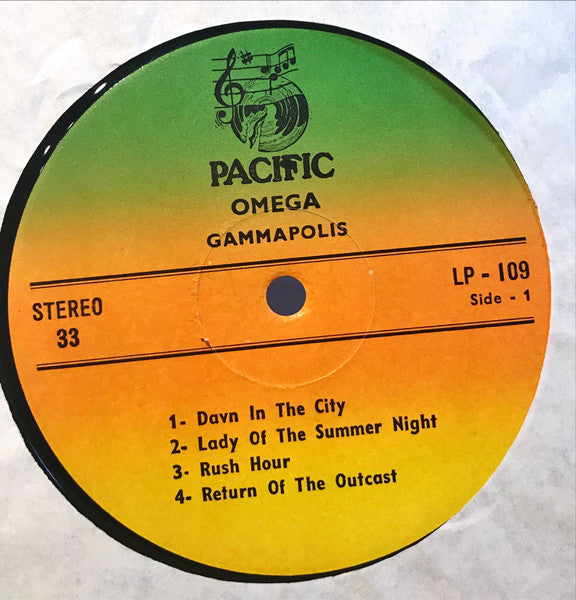 Omega (5) : Gammapolis (LP, Album,  )