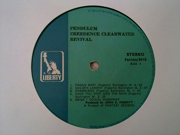 Creedence Clearwater Revival : Pendulum (LP, Album)