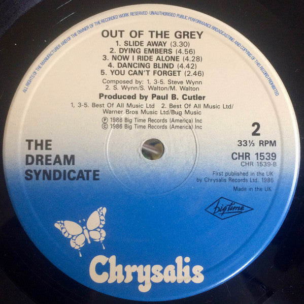 The Dream Syndicate : Out Of The Grey (LP, Album)