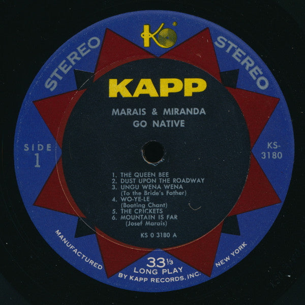 Marais And Miranda : Go Native (LP)