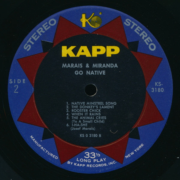 Marais And Miranda : Go Native (LP)