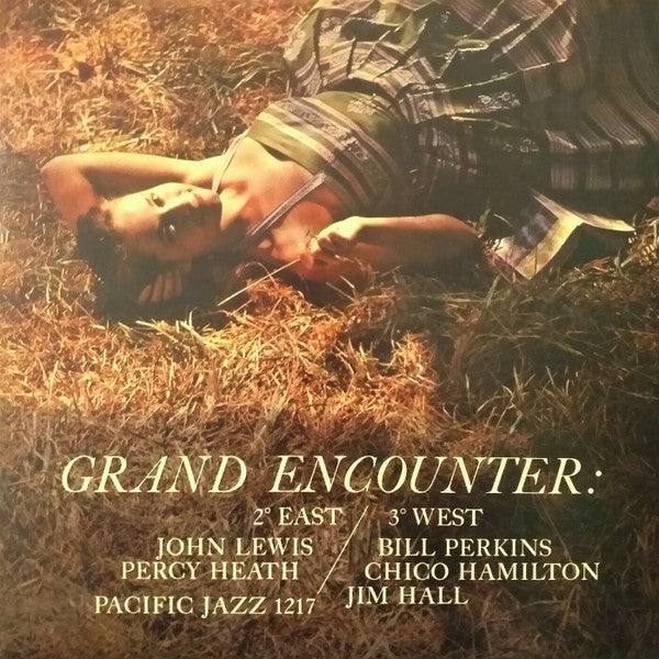John Lewis (2), Percy Heath / Bill Perkins, Chico Hamilton, Jim Hall : Grand Encounter: 2° East - 3° West (LP, Album, Mono, RE, 180)