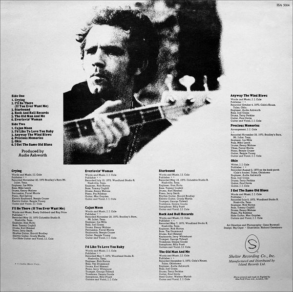 J.J. Cale : Okie (LP, Album, RE)