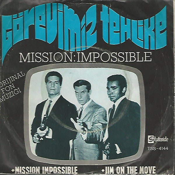 Lalo Schifrin : Görevimiz Tehlike Mission:Impossible  (7", Single)