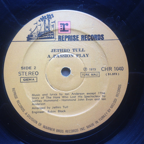 Jethro Tull : A Passion Play (LP, Album)