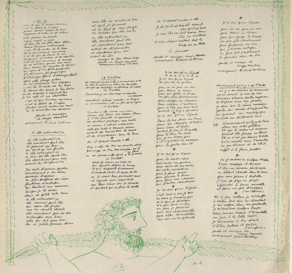 Georges Moustaki : Georges Moustaki (LP, Album, Gat)