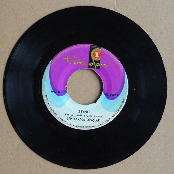 Cem Karaca - Apaşlar : Zeyno (7")