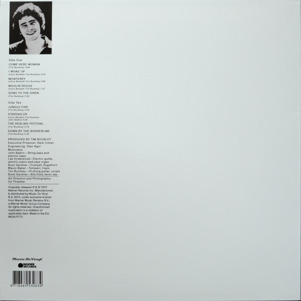 Tim Buckley : Starsailor (LP, Album, RE, 180)