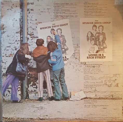 The Spencer Davis Group : Living In A Back Street (LP, Album)