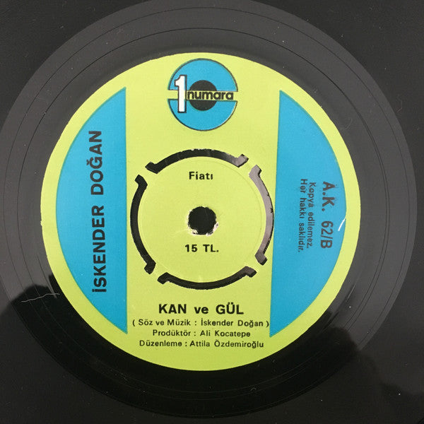 İskender Doğan : Hepsi Bizim / Kan Ve Gül (7", Single)