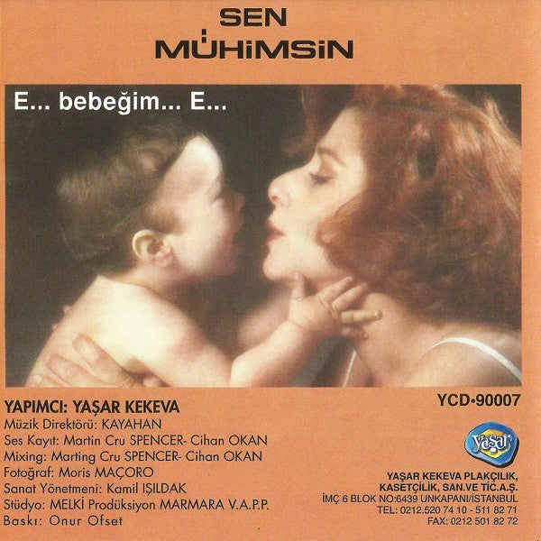 Nilüfer : Sen Mühimsin (CD, Album)