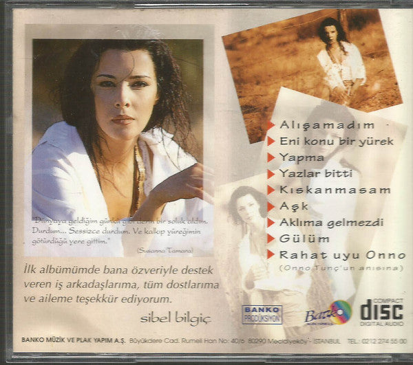 Sibel Bilgiç : Alışamadım (CD, Album)