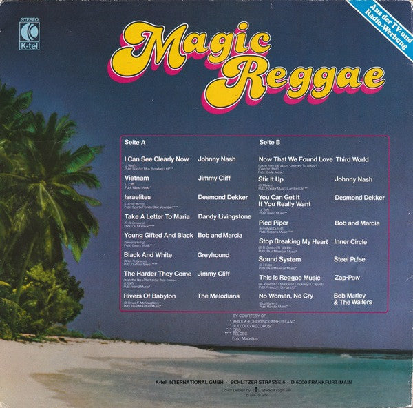 Various : Magic Reggae (LP, Comp)