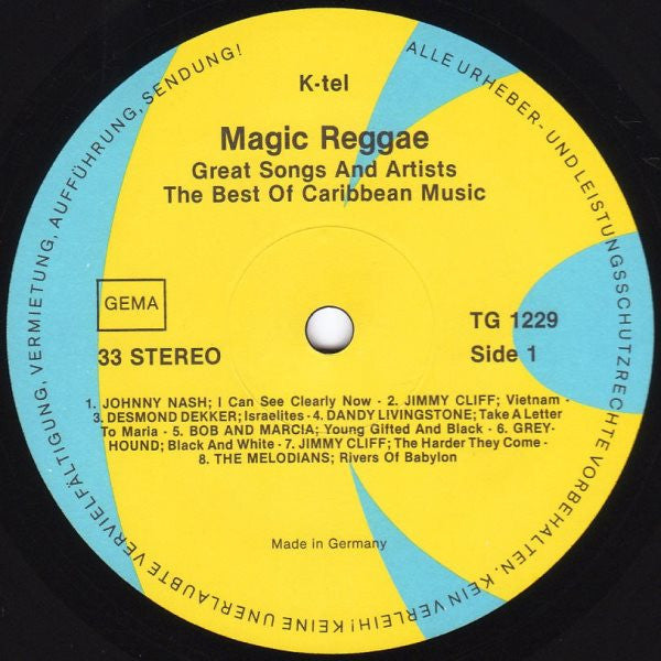 Various : Magic Reggae (LP, Comp)