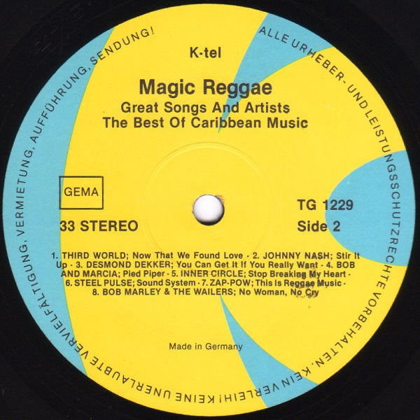 Various : Magic Reggae (LP, Comp)