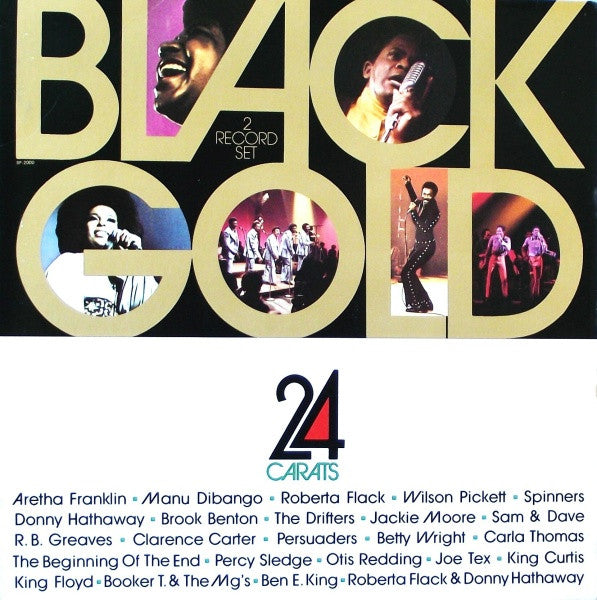 Various : Black Gold - 24 Carats (2xLP, Comp)