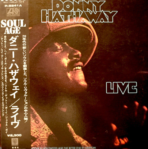 Donny Hathaway : Live (LP, Album, RP, Gat)