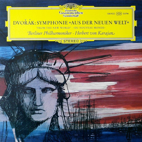 Antonín Dvořák, Berliner Philharmoniker ‧ Herbert von Karajan : Symphonie »Aus Der Neuen Welt« (LP, RP)