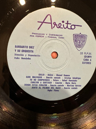 Barbarito Diez : Bodas De Oro (LP, Album)