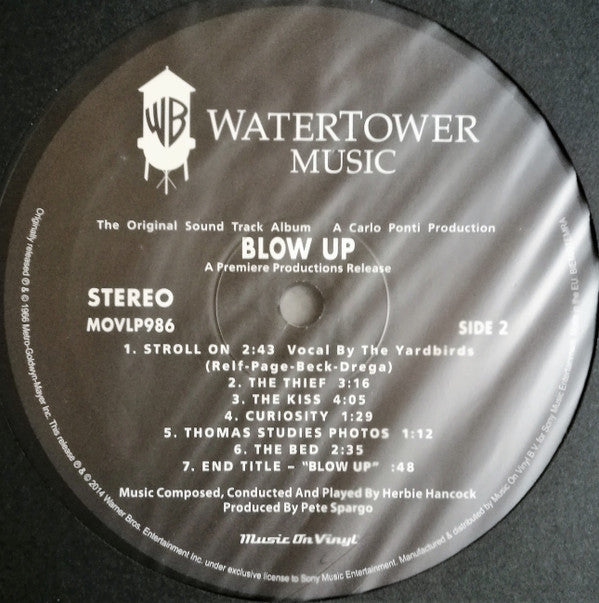 Herbie Hancock : Blow-Up (The Original Sound Track Album) (LP, Album, RE, 180)