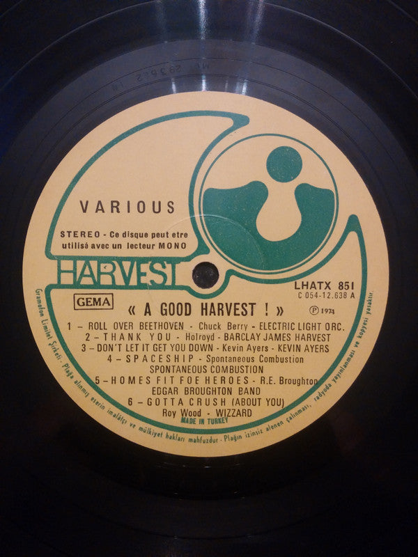 Various : A Good Harvest (LP, Comp)