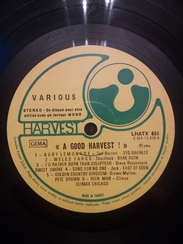 Various : A Good Harvest (LP, Comp)