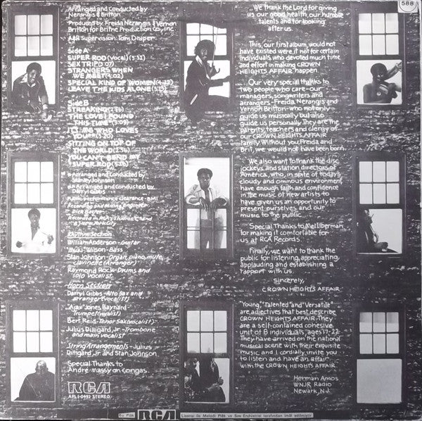 Crown Heights Affair : Crown Heights Affair (LP, Album)
