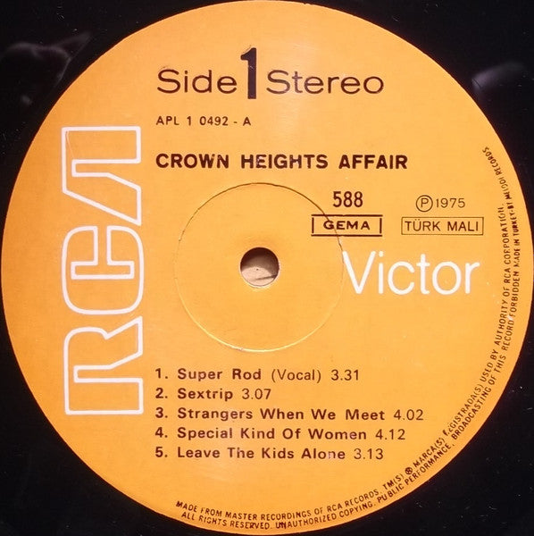 Crown Heights Affair : Crown Heights Affair (LP, Album)