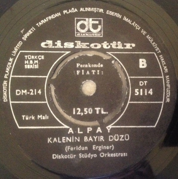 Alpay : Köylü Kızı / Kalenin Bayır Düzü (7", Single)