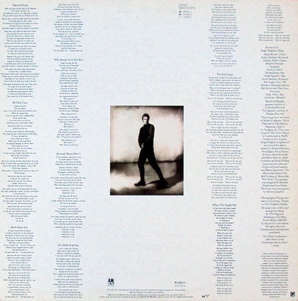 Sting : The Soul Cages (LP, Album)