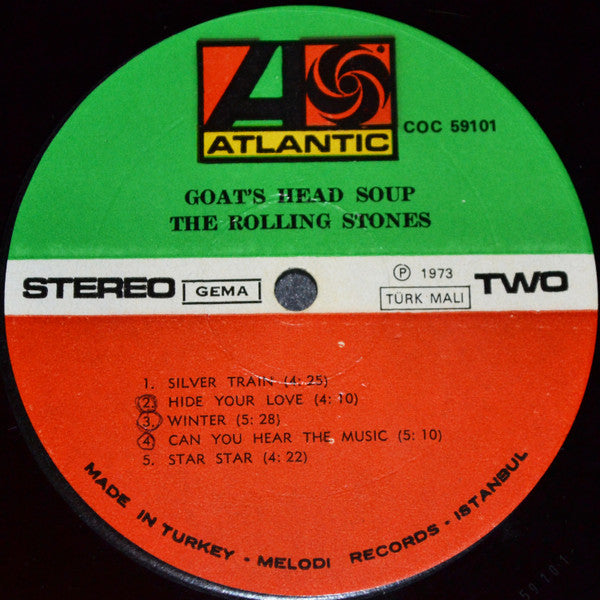 The Rolling Stones : Goats Head Soup (LP, Album)