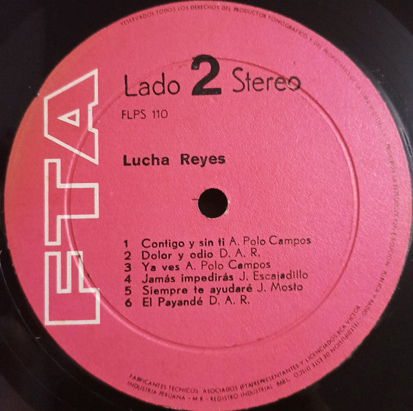 Lucha Reyes : Una Carta Al Cielo (LP, Album)