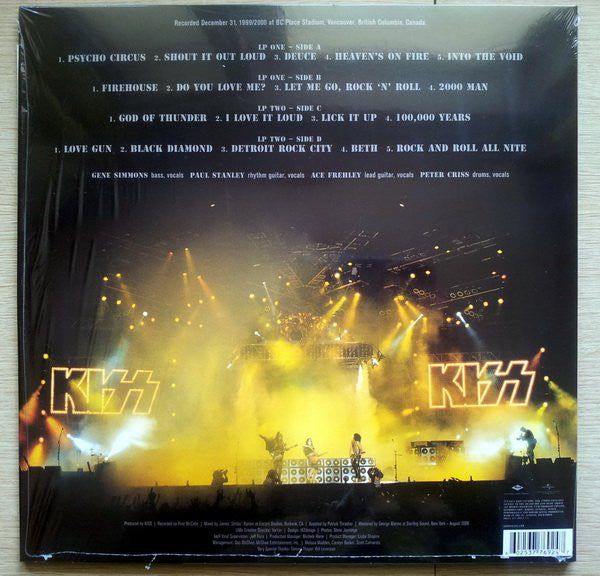 Kiss : Alive: The Millennium Concert (2xLP, Album, 180)