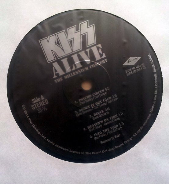 Kiss : Alive: The Millennium Concert (2xLP, Album, 180)
