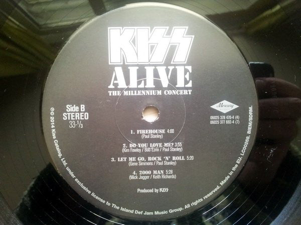 Kiss : Alive: The Millennium Concert (2xLP, Album, 180)
